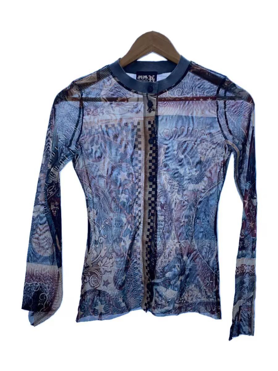 Jean Paul Gaultier Archive Native American Mesh Tattoo Top Size S / US 4 / IT 40 - 1 Thumbnail