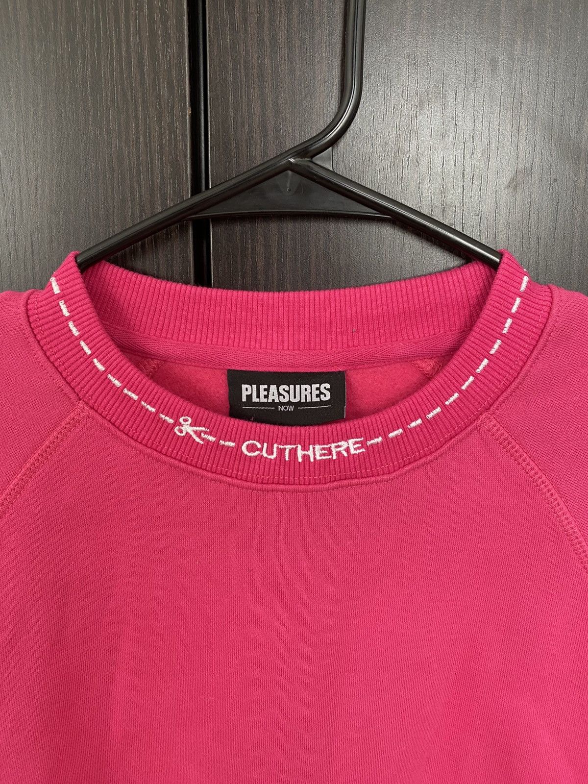 Pleasures Pleasures Cut Here Crewneck Sweatshirt Size US S / EU 44-46 / 1 - 3 Thumbnail