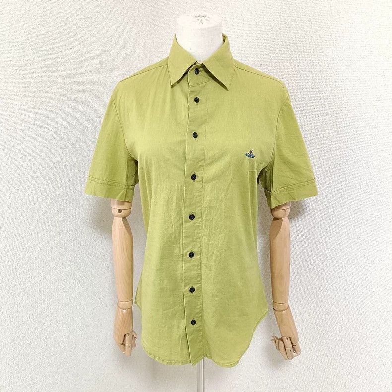 Vivienne Westwood Vivienne Westwood Fresh green shirt, short sleeves Size US M / EU 48-50 / 2 - 1 Thumbnail