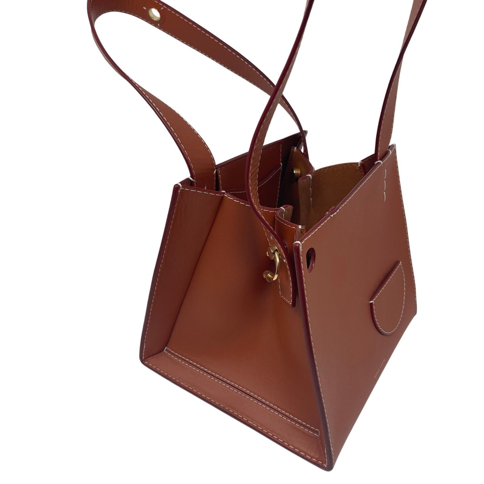 Other DANSE LENTE Margot Leather Tote Bag Sunset Orange Size ONE SIZE - 8 Thumbnail