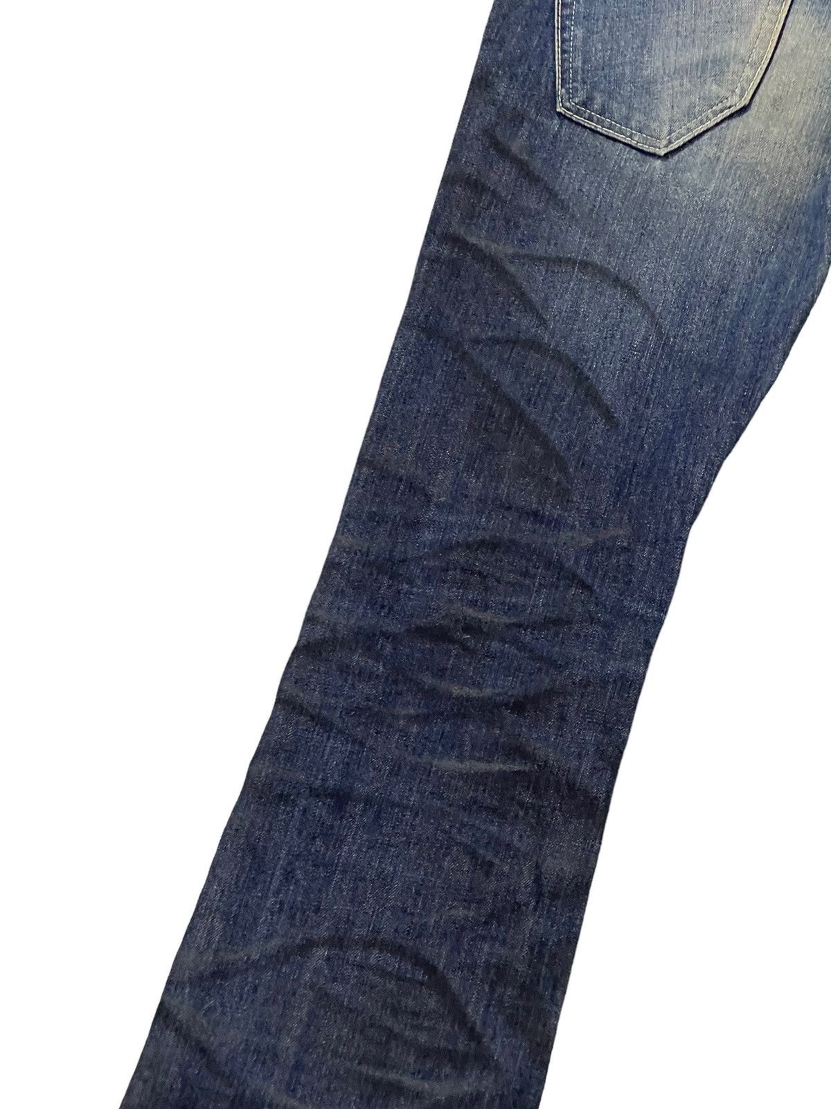 Japanese Brand Flare Jeans Murder License Distress Low Rise Honeycomb 7🟦3 Size US 30 / EU 46 - 16 Thumbnail