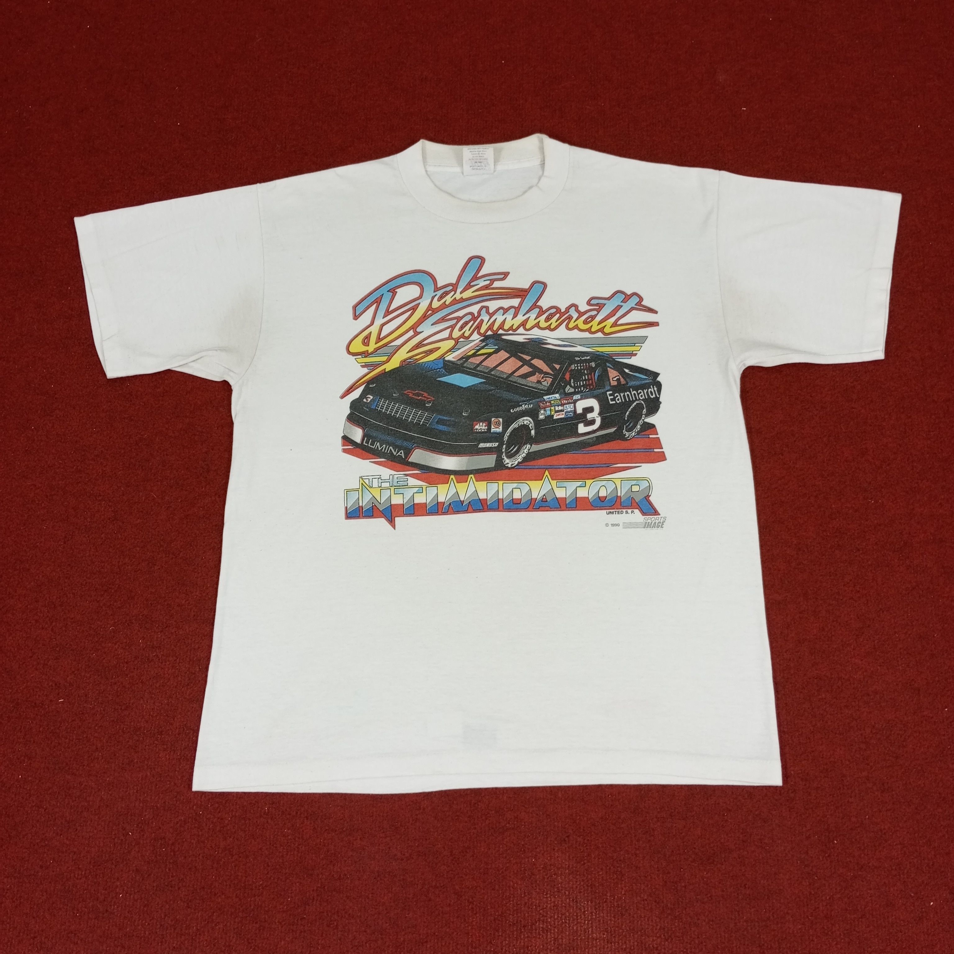 Vintage Dale Earnhardt The Intimidator Vintage Tshirt Size US L / EU 52-54 / 3 - 1 Thumbnail