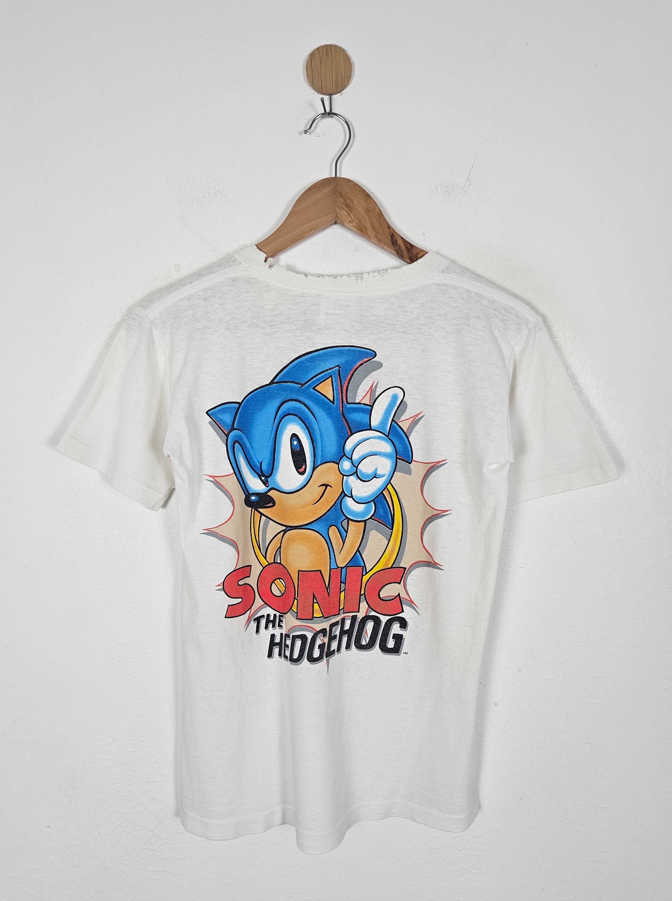 Nintendo Vintage Sega Sonic The Hedgehog 90s shirt Size US XS / EU 42 / 0 - 2 Thumbnail