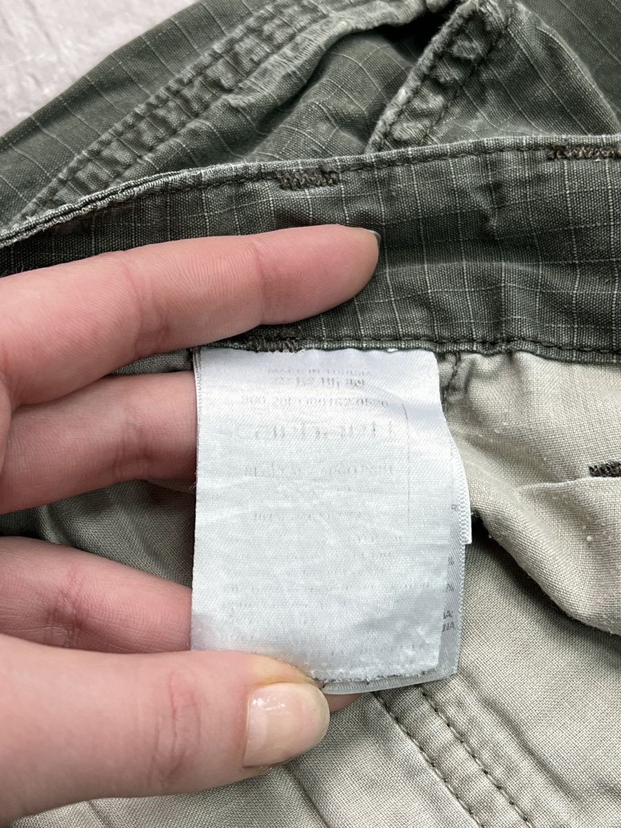 Carhartt Carhartt Green Pants Workwear Multipocket y2k Style Size US 32 / EU 48 - 5 Thumbnail