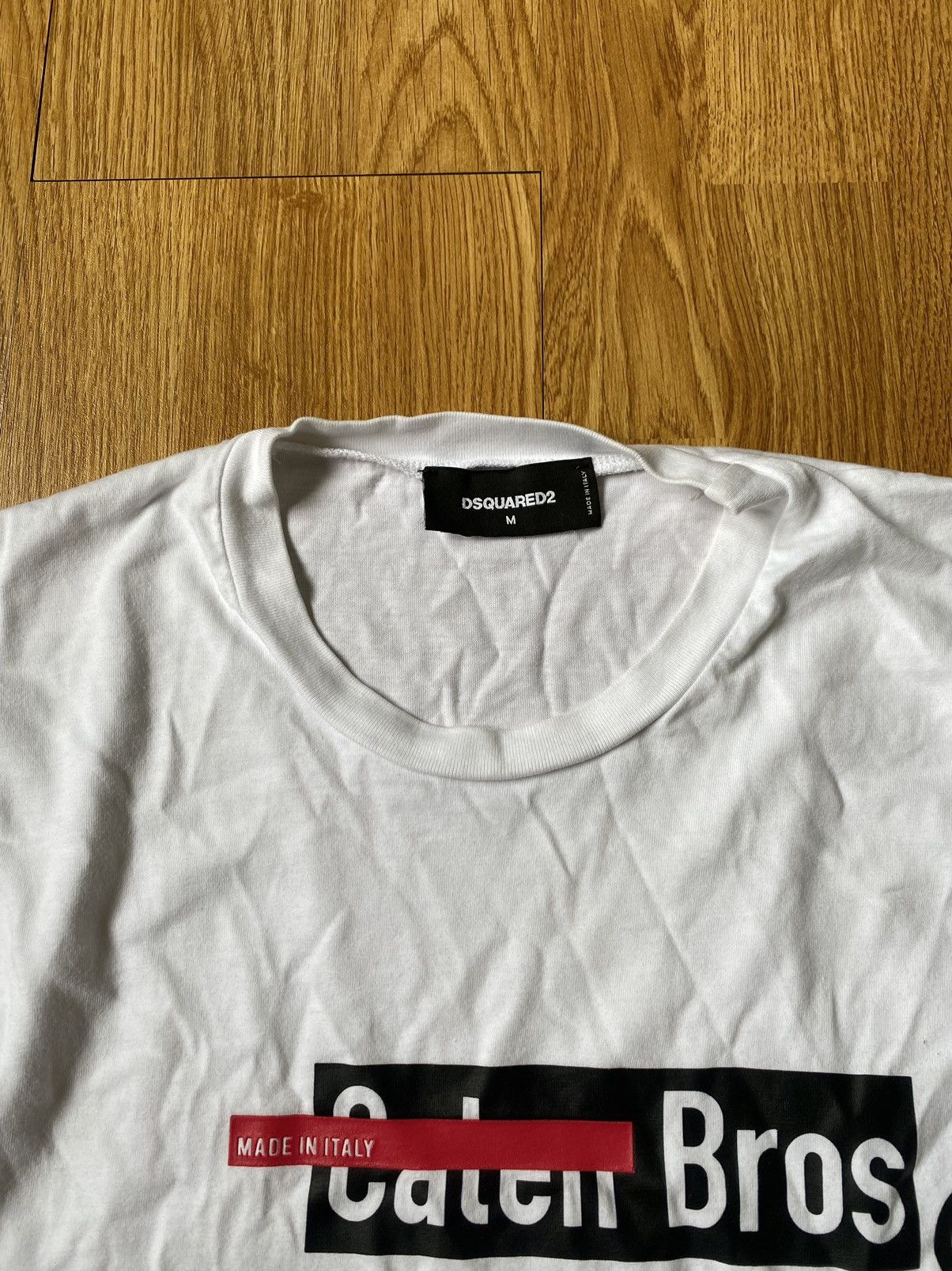 Dsquared2 DSQUARED2 Mens Logo Print Crewneck White T-shirt Size Medium Size US M / EU 48-50 / 2 - 4 Thumbnail