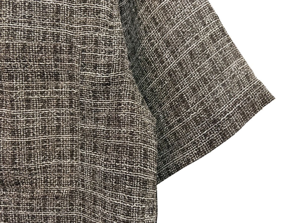 Playboy VINTAGE MAIAMI PLAYBOY MULTI TONAL CROSS HATCH WOVEN SHIRT Size US M / EU 48-50 / 2 - 7 Thumbnail