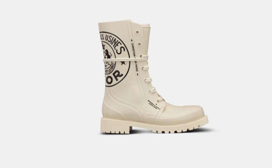 Dior o1w1db10425 KCI670EB Ankle Boots in Beige Size US 10 / IT 40 - 1 Thumbnail