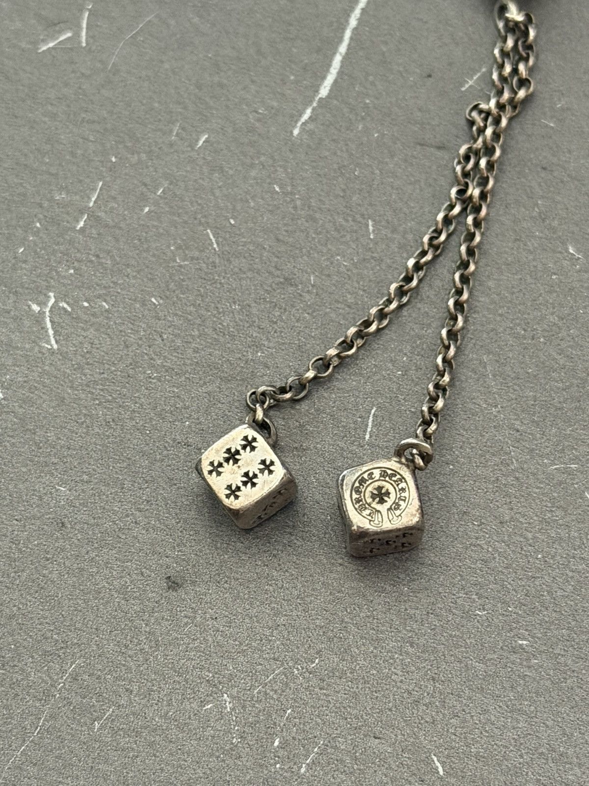 Chrome Hearts CH Dice Pair Earring Size ONE SIZE - 2 Thumbnail
