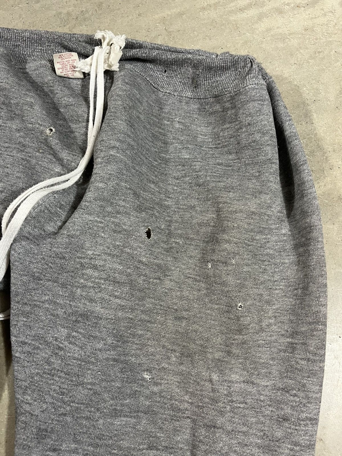 Russell Athletic Vintage 70s Russell Athletic Heather Gray Sweatpants Size US 36 / EU 52 - 3 Thumbnail