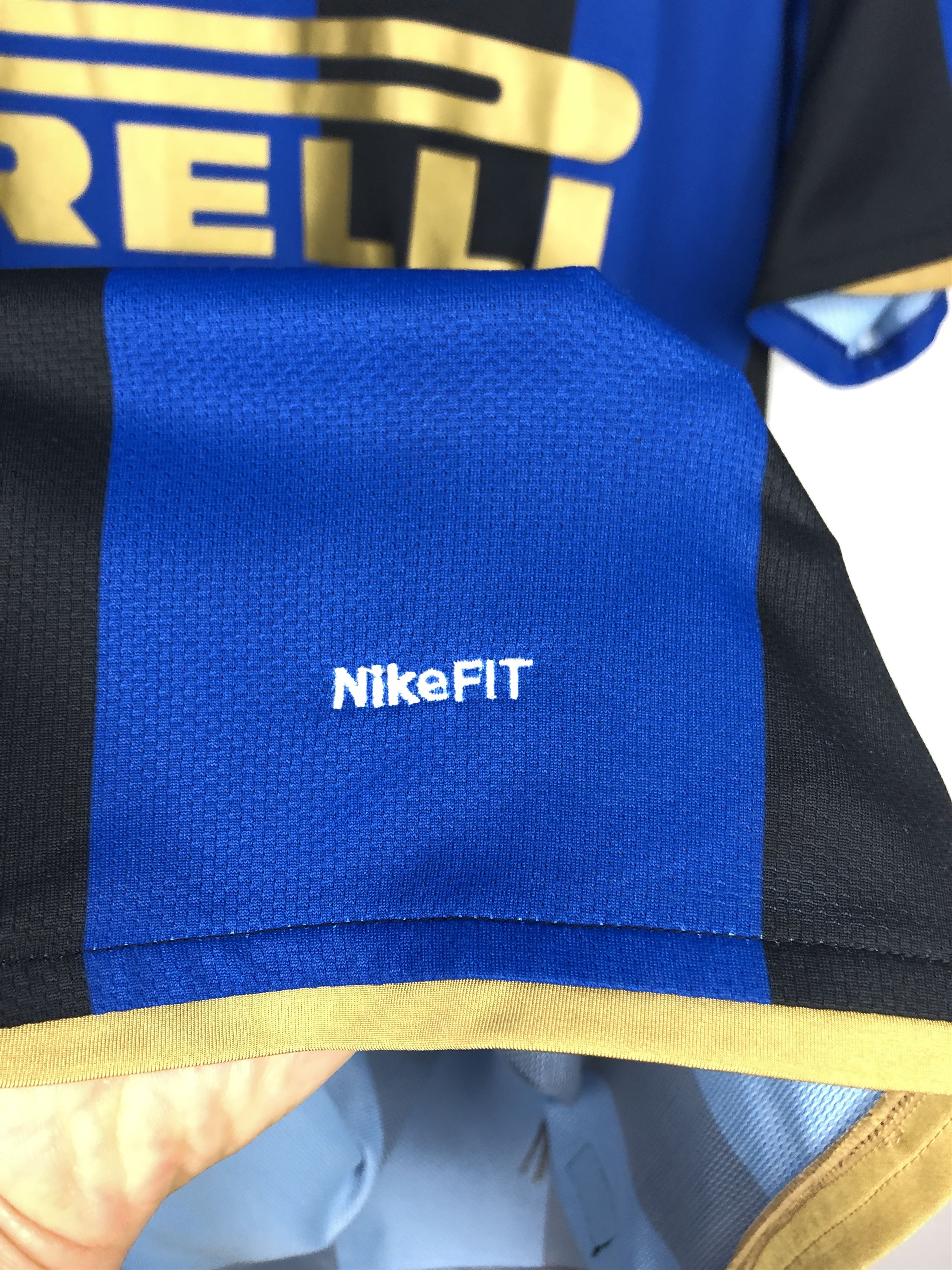 Nike Internazionale Inter Milan football shirt 2008 Soccer Jersey Size US L / EU 52-54 / 3 - 5 Thumbnail