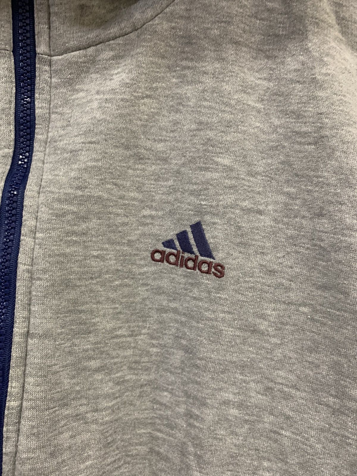 Adidas Vintage Adidas Reversible Hooded Jacket Size US L / EU 52-54 / 3 - 5 Thumbnail