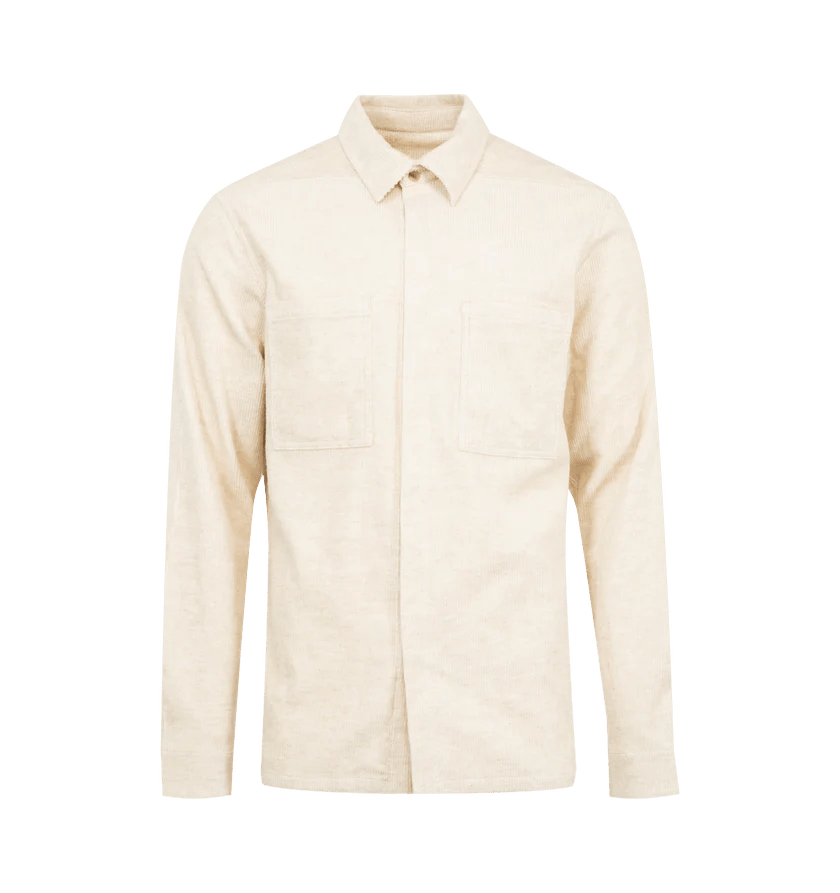 o1h1sh11225 Work Shirt in Beige