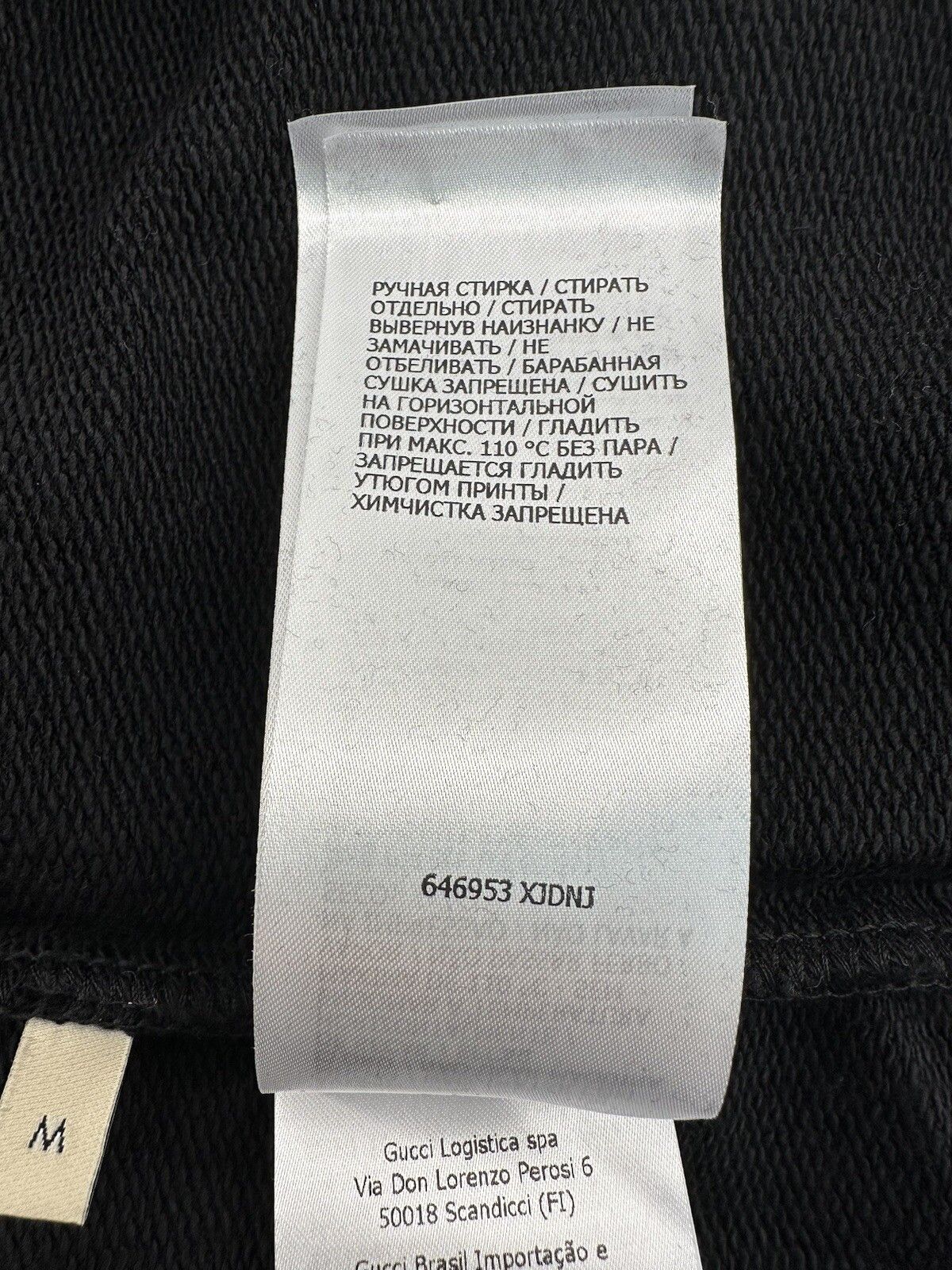 Size-M New Gucci Sweatshirt Hoodi black