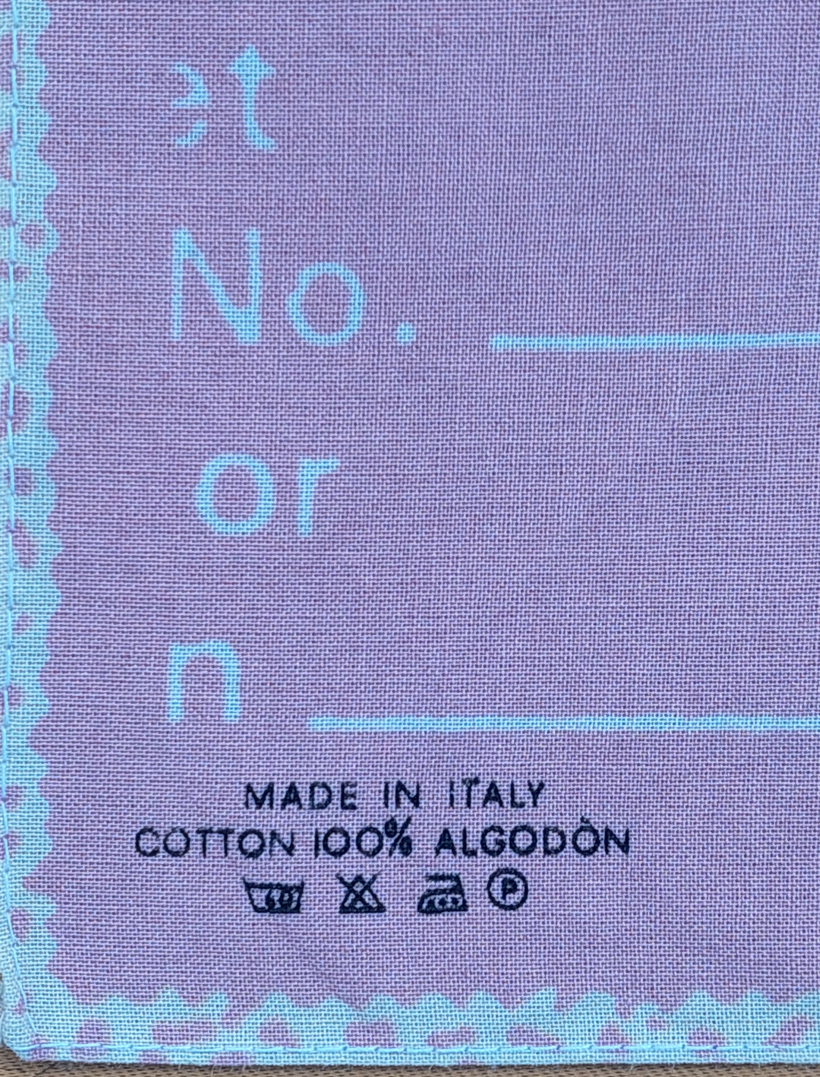 Diesel Vintage Diesel Pink Bandana Graphic Union of Dockworkers Y2K Size ONE SIZE - 6 Thumbnail