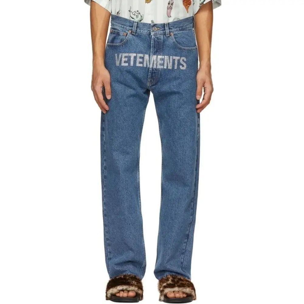Vetements Vetements bejeweled straight leg Size US 30 / EU 46 - 2 Thumbnail