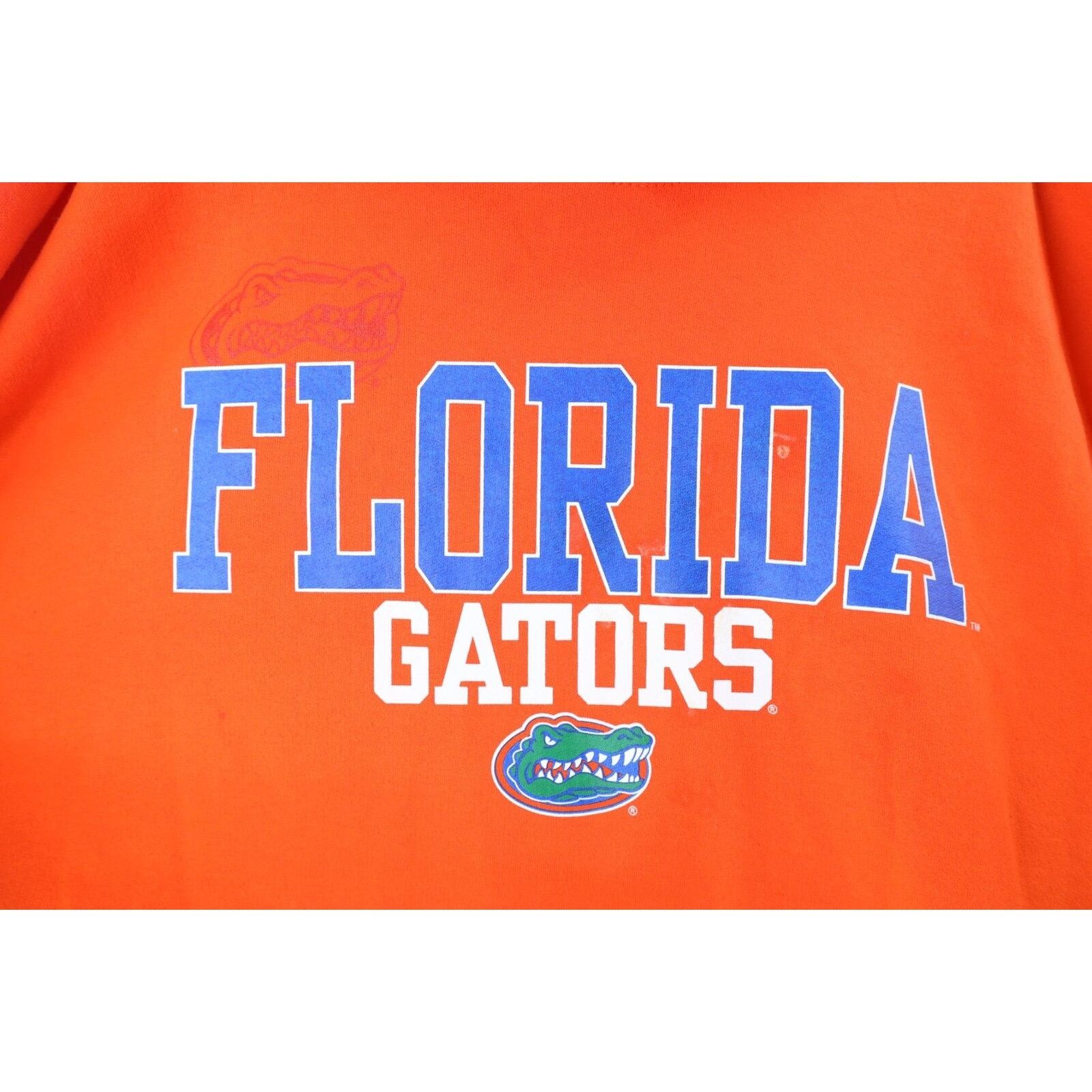 Vintage Vintage Distressed Spell Out University of Florida Hoodie Size US XL / EU 56 / 4 - 7 Thumbnail