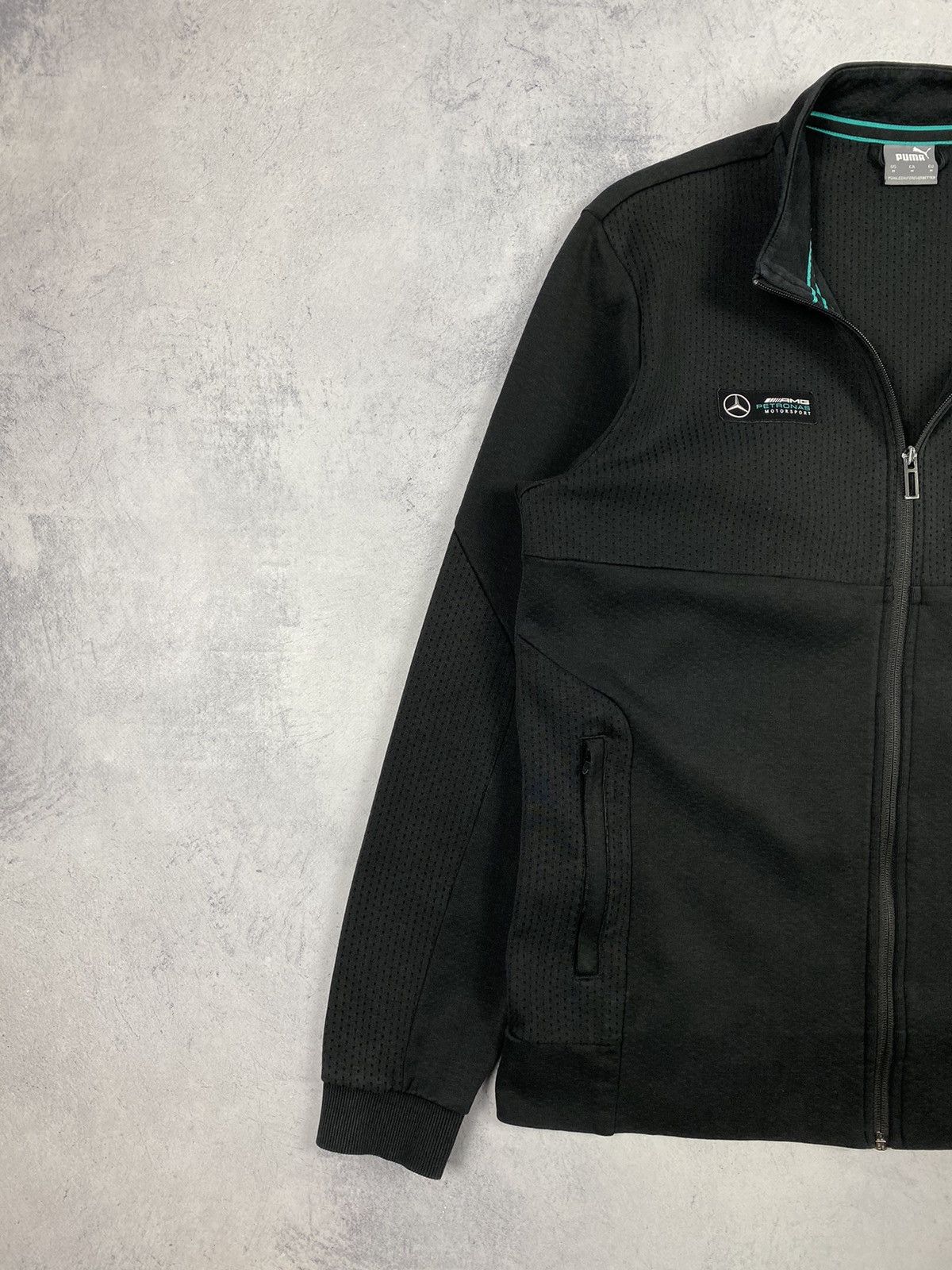 Puma Puma AMG Petronas Racing Zip Up Track Top Jacket Size M Size US M / EU 48-50 / 2 - 3 Thumbnail