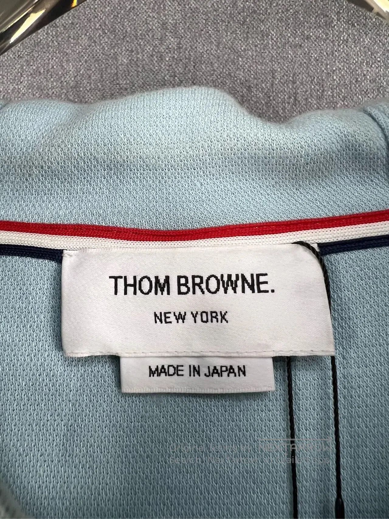 Thom Browne thom browne light blue knit hoodie. Size US M / EU 48-50 / 2 - 4 Thumbnail