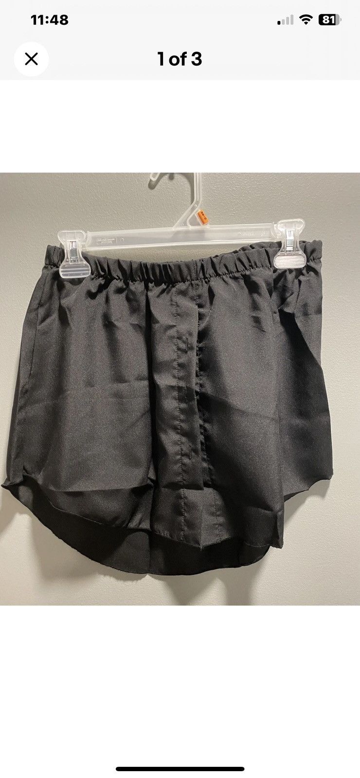Other NEW Black Shirt Length Extension Size M / US 6-8 / IT 42-44 - 1 Thumbnail