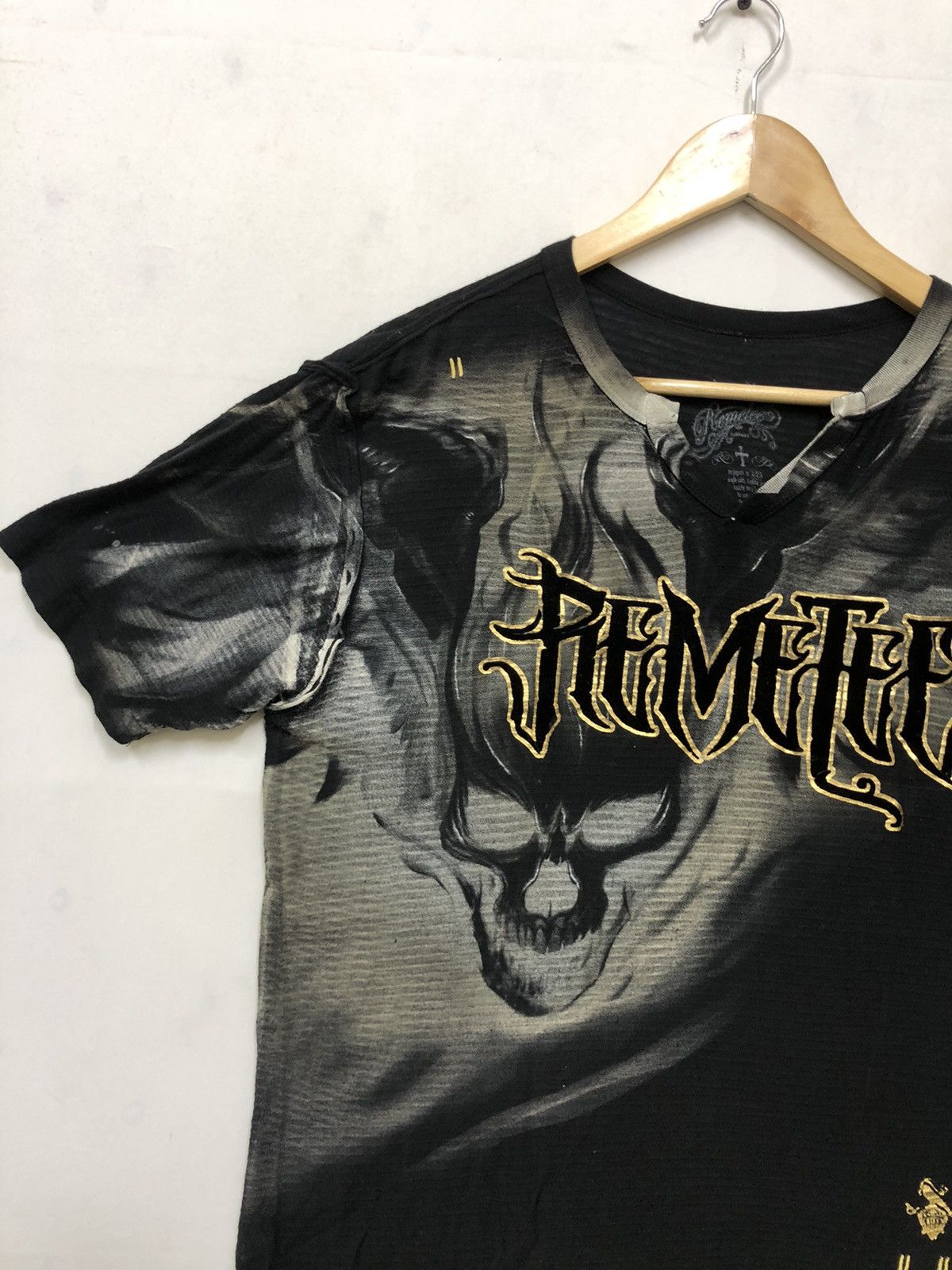 If Six Was Nine × Vintage REMELEES CROSS SKULL Size US M / EU 48-50 / 2 - 4 Thumbnail