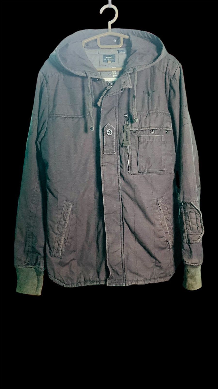 G-Star × Vintage G Star Raw - Capter Quilte d Hooded Shirt US Jacket Size US L / EU 52-54 / 3 - 1 Thumbnail