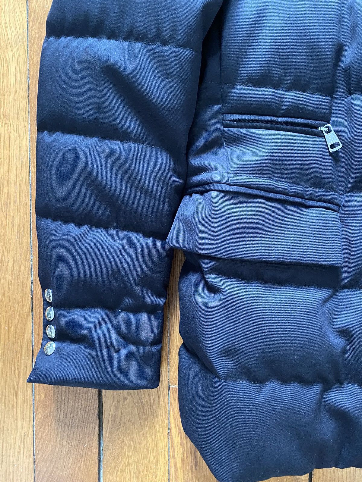 Moncler Bess Wool Short Down Jacket Size US L / EU 52-54 / 3 - 2 Thumbnail