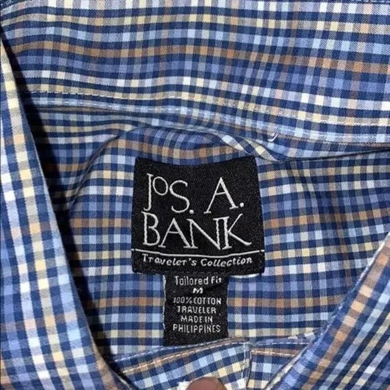 Jos. A. Bank Jos. A. Bank Buffalo Plaid Button Front Shirt | Sz M Size US M / EU 48-50 / 2 - 3 Thumbnail