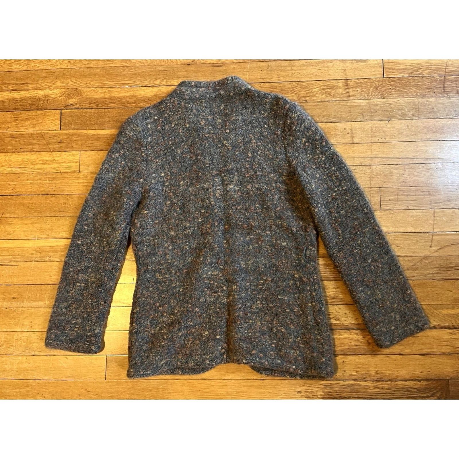 Vintage VINTAGE IB Diffusion Mohair Blend Cardigan Sweater Women's M Beige 90s Size M / US 6-8 / IT 42-44 - 5 Thumbnail