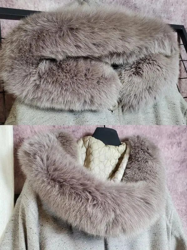 Dior Dior Lavender Wool-Blend Coat for Women . Size M / US 6-8 / IT 42-44 - 4 Thumbnail