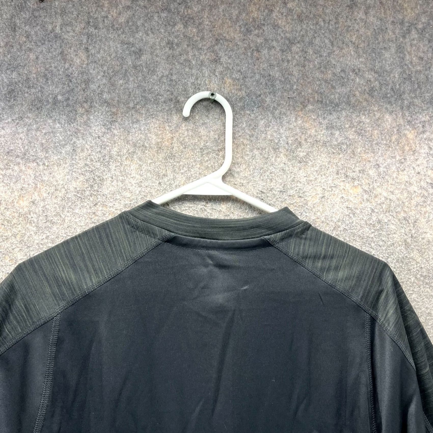 Adidas VINTAGE Adidas Shirt Mens Medium Black Athletic Quarter Zip Jersey Clima Lite Choice Size US M / EU 48-50 / 2 - 7 Thumbnail