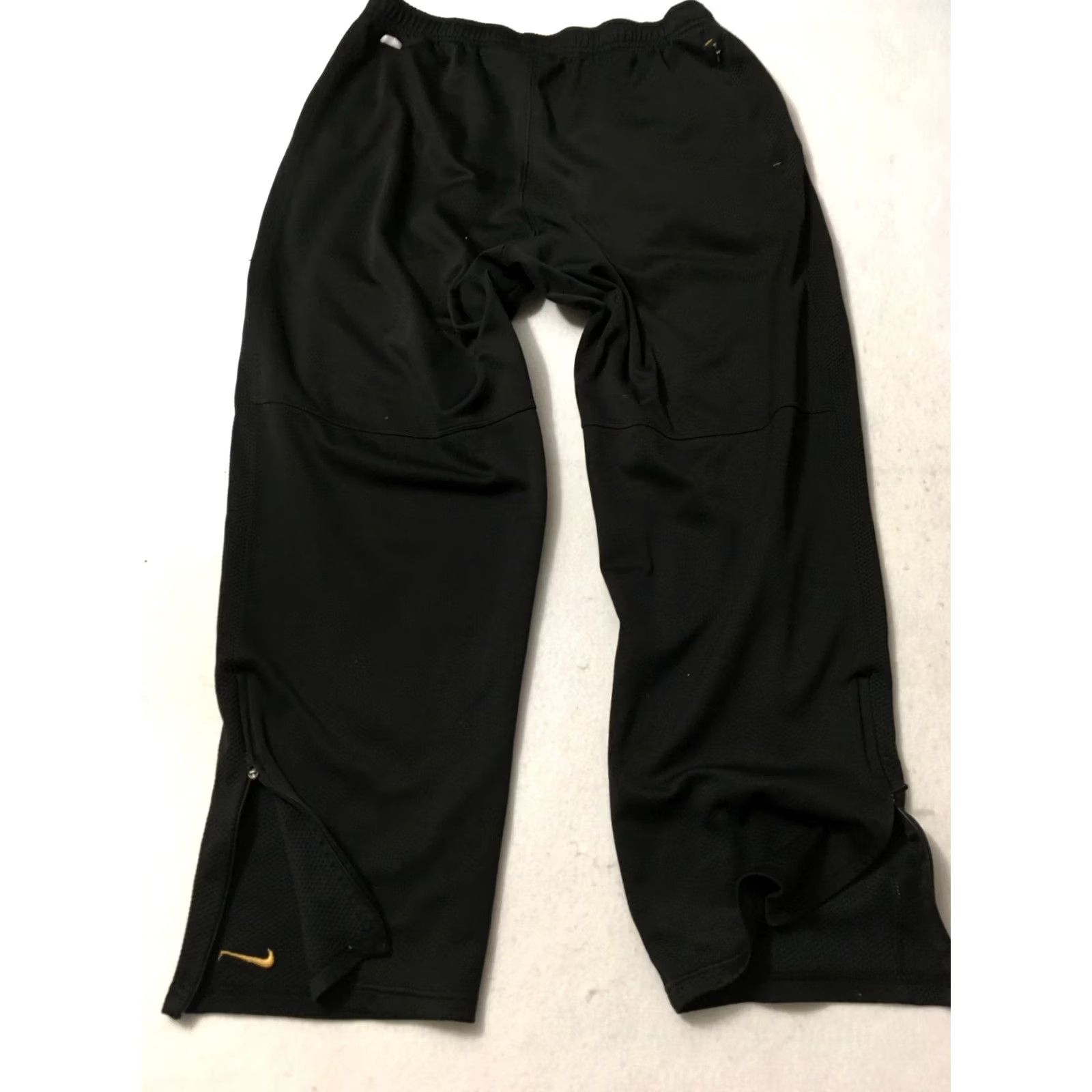 Vintage Pokemon Pikachu Womens Large BLACK Drawstring Lounge Jogger Elastic Sweatpants Size 36" / US 14 / IT 50 - 8 Thumbnail