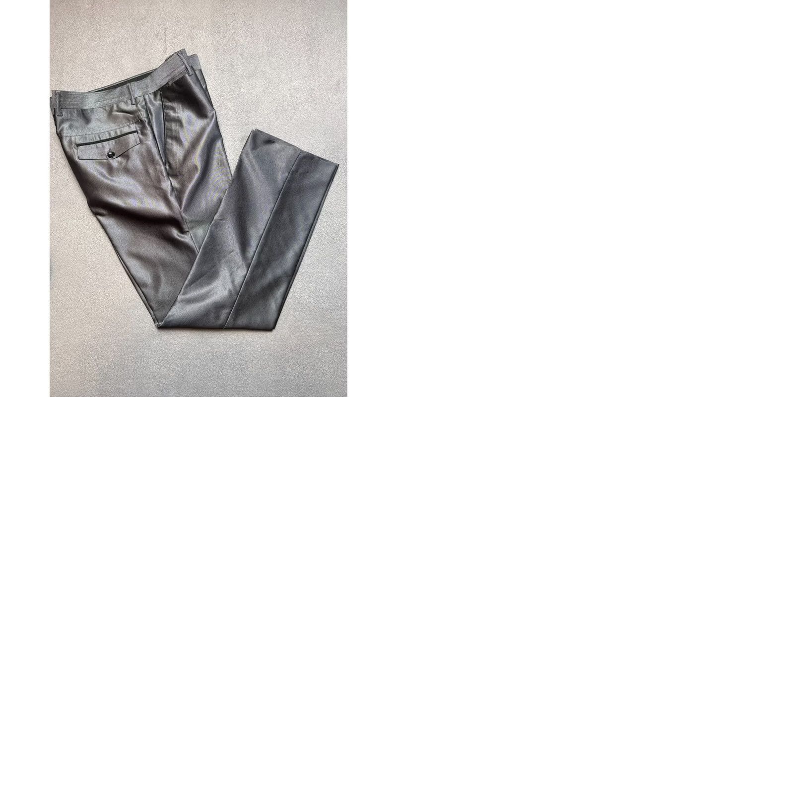 Vintage Marc Darcy Robson 3 Piece Suit Blazer Jacket Vest Pants Mens 44R Gray Size 44R - 9 Thumbnail