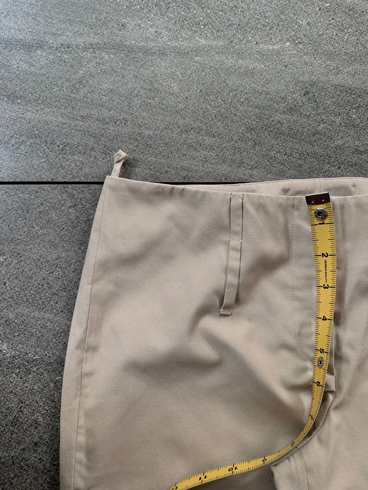 Prada FREE TAX! 2000s Slim Flared Trousers Size US 28 / EU 44 - 14 Thumbnail