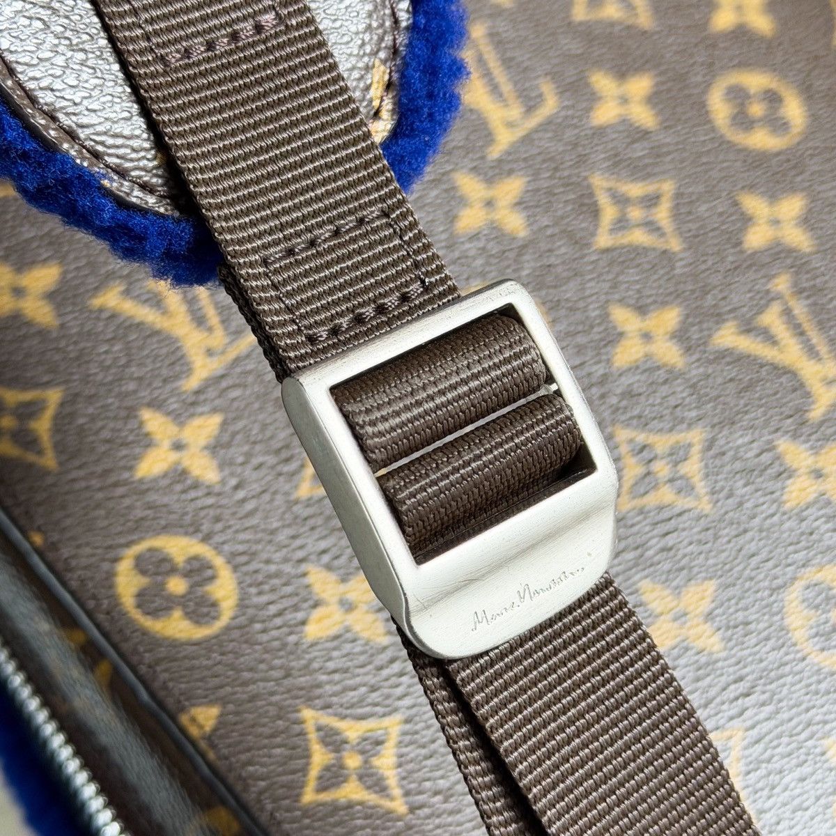 Louis Vuitton Limited Edition 2014 Marc Newson Shearling Monogram Backpack Size ONE SIZE - 14 Thumbnail