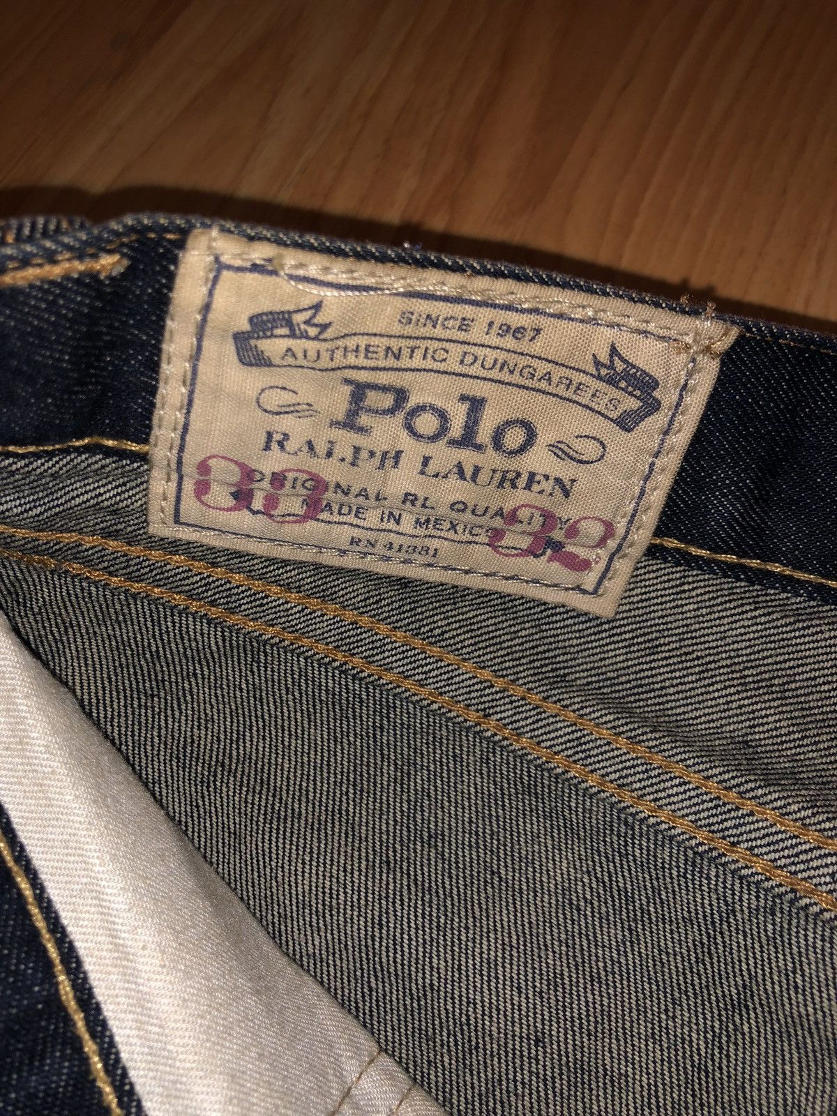 Ralph Lauren Polo Ralph Lauren Relaxed Straight Fit Stretch Jeans - 30 Size US 30 / EU 46 - 4 Thumbnail