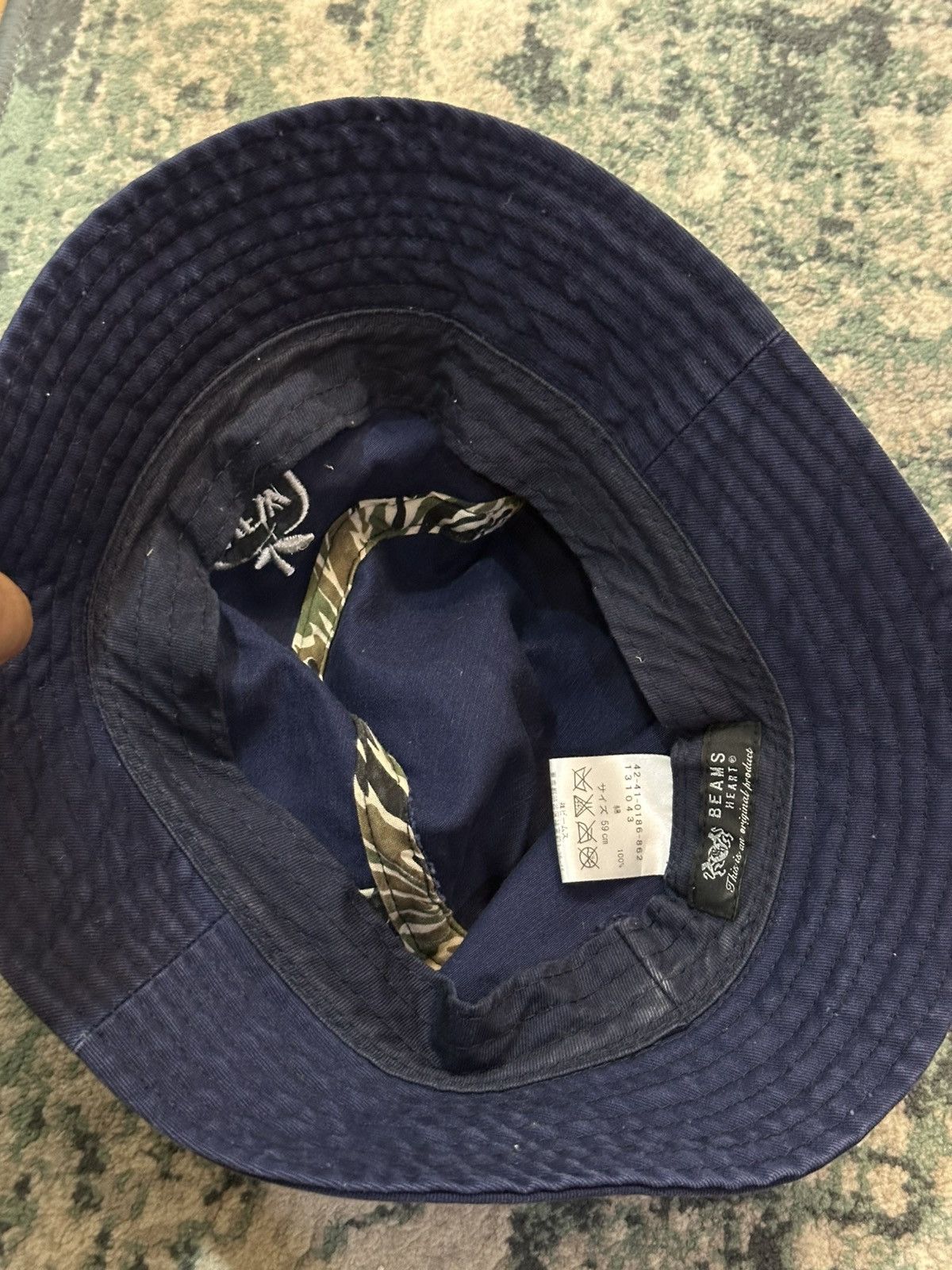 Beams Plus Beams Hearts Japan New York Bucket Hat Size ONE SIZE - 11 Thumbnail