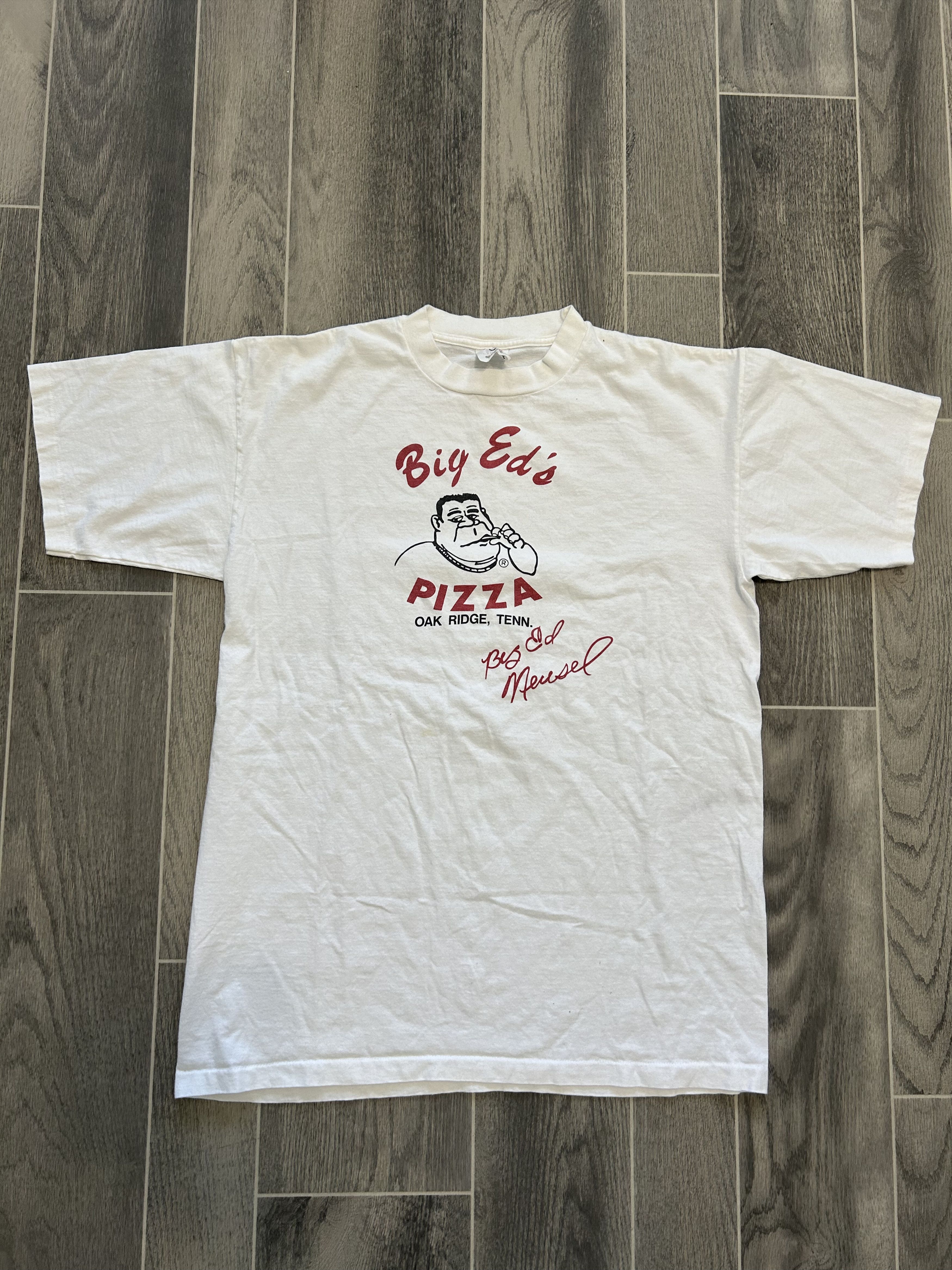 Vintage Vintage Big Ed's Pizza T-Shirt Size US XL / EU 56 / 4 - 1 Thumbnail