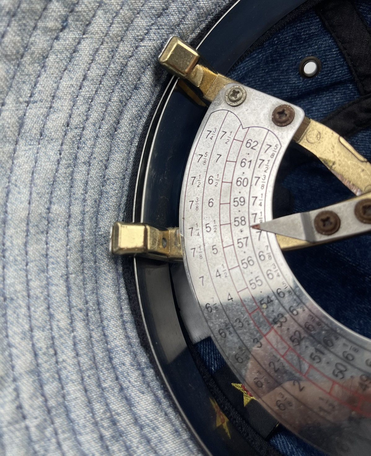 Japanese Brand × Seditionaries distressed denim bucket hat tc17 Size ONE SIZE - 8 Thumbnail