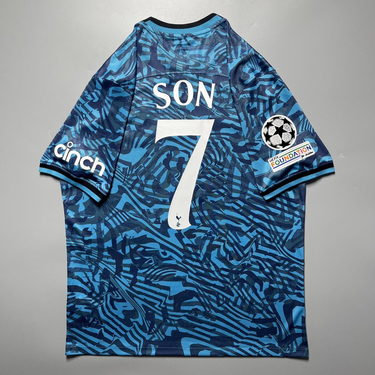 Nike TOTTENHAM NIKE 2022/2023 FOOTBALL THIRD JERSEY #7 SON Size US L / EU 52-54 / 3 - 1 Thumbnail