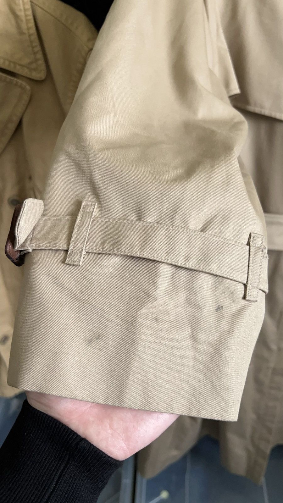 DAKS Daks London Double Breasted Trench Coat Beige Size M / US 6-8 / IT 42-44 - 25 Thumbnail