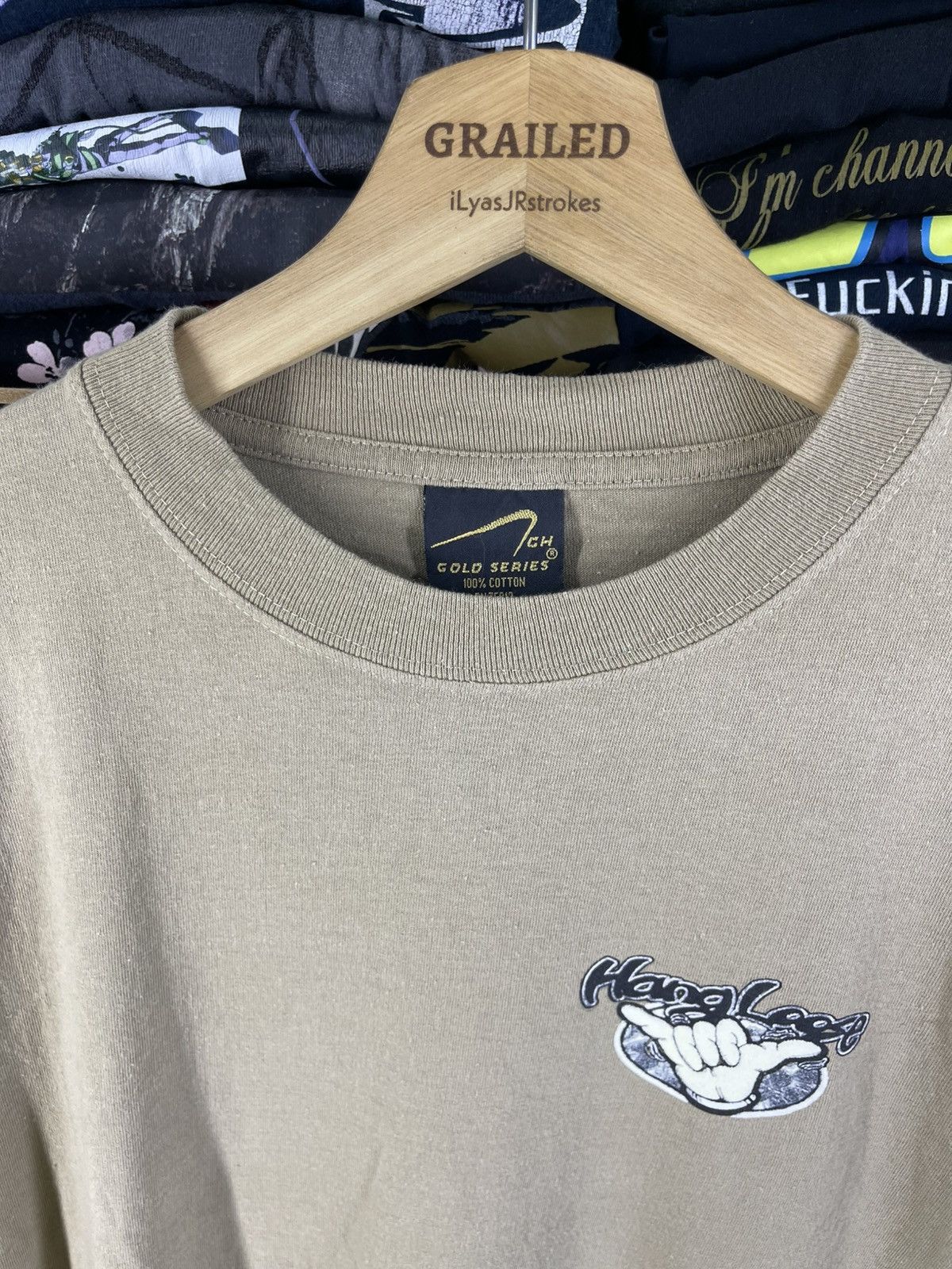 Vintage Vintage Hawaii Hang Loose Shirt Tee Size US M / EU 48-50 / 2 - 11 Thumbnail