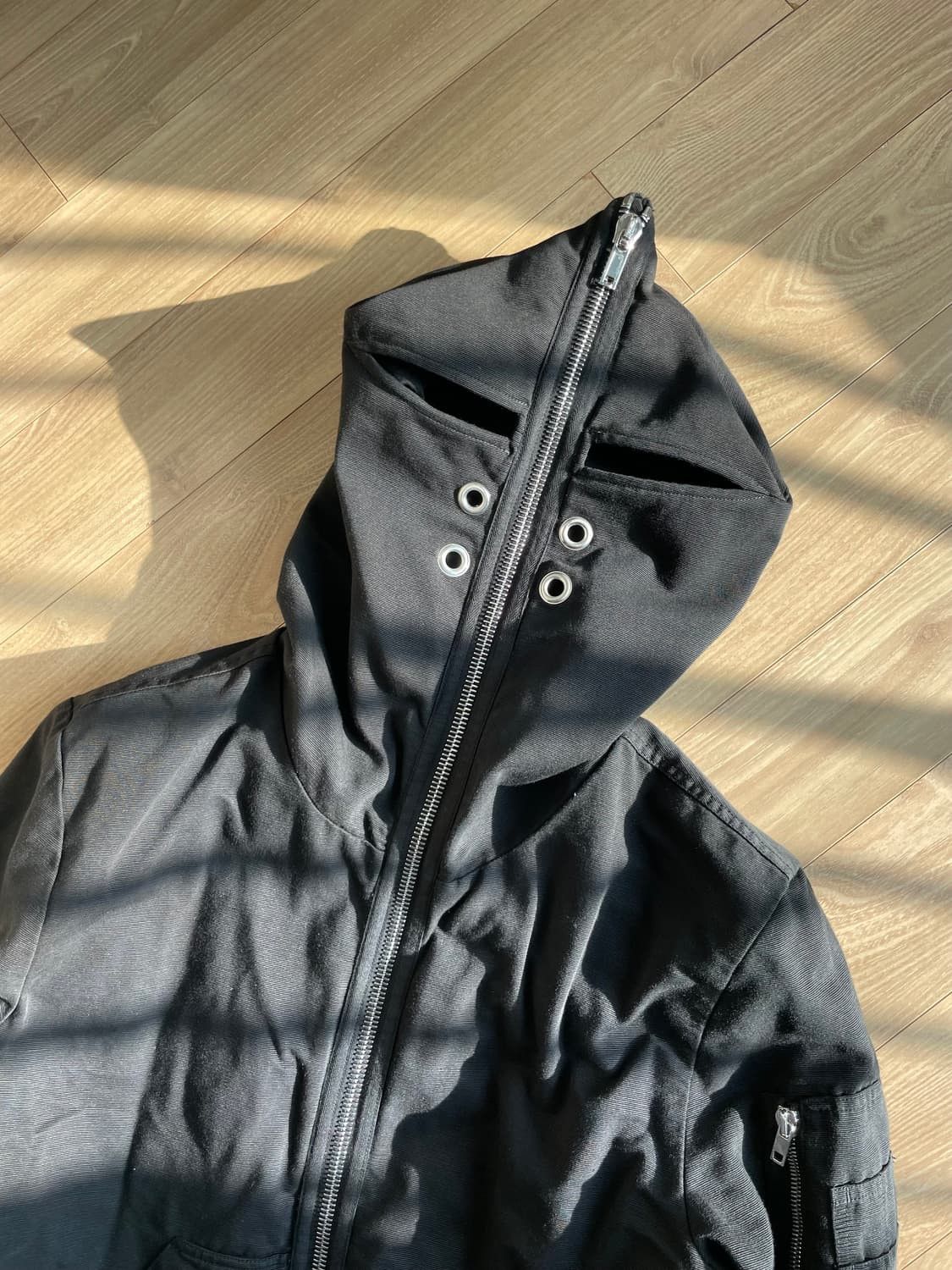 Rick Owens Rick Owens gimp flight bomber jacket Size US L / EU 52-54 / 3 - 2 Thumbnail