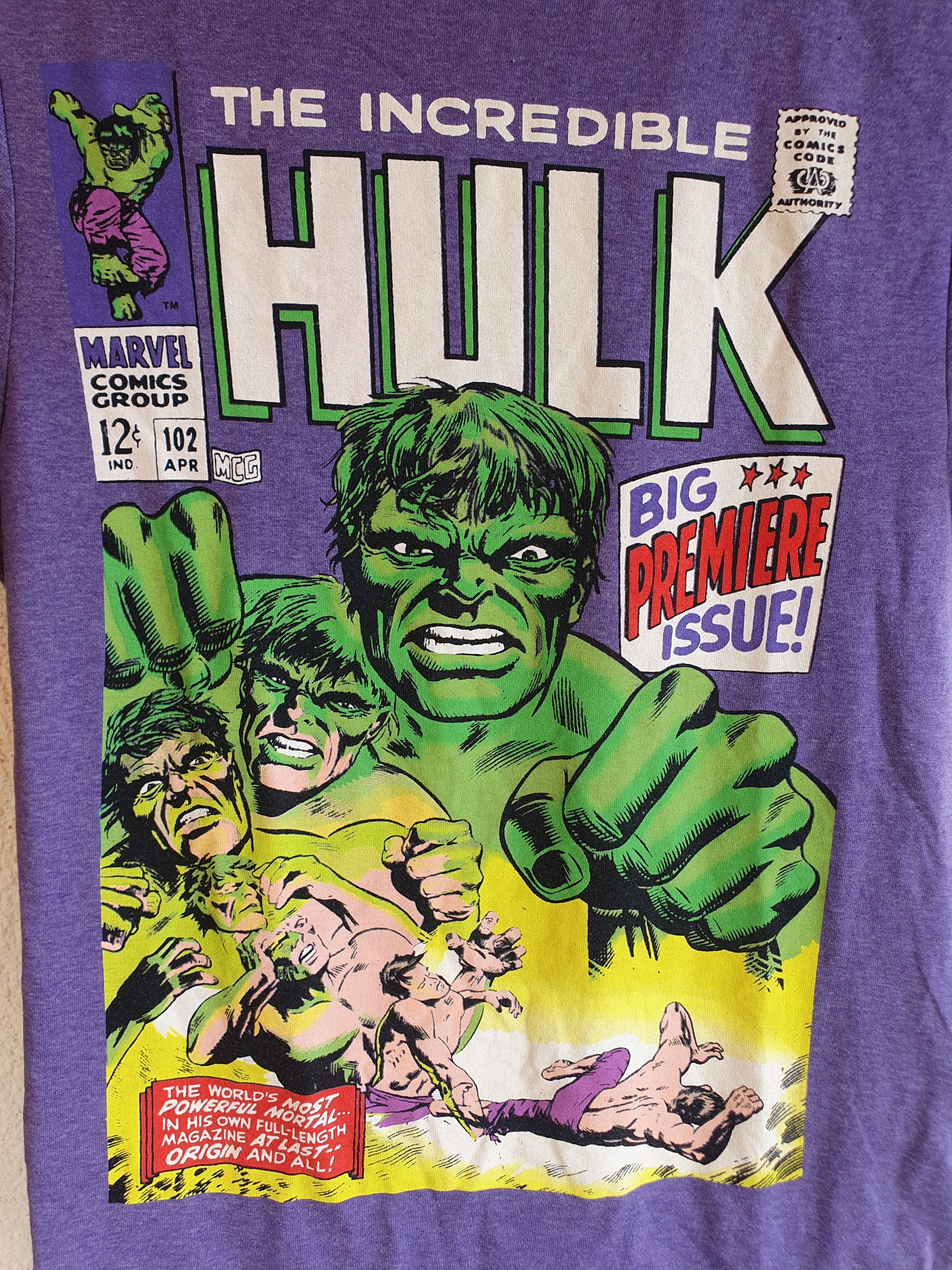 Marvel Comics The Incredible Hulk Marvel Comics 2010 t-shirt sz S/M Size S / US 4 / IT 40 - 6 Thumbnail