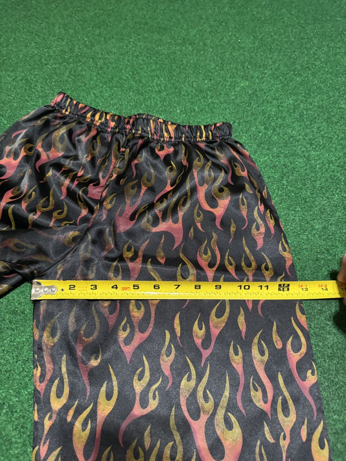 Vintage Vintage 80s 90s Flames Flame Print Retro Medium 24x30 Pants Size US 26 / EU 42 - 8 Thumbnail