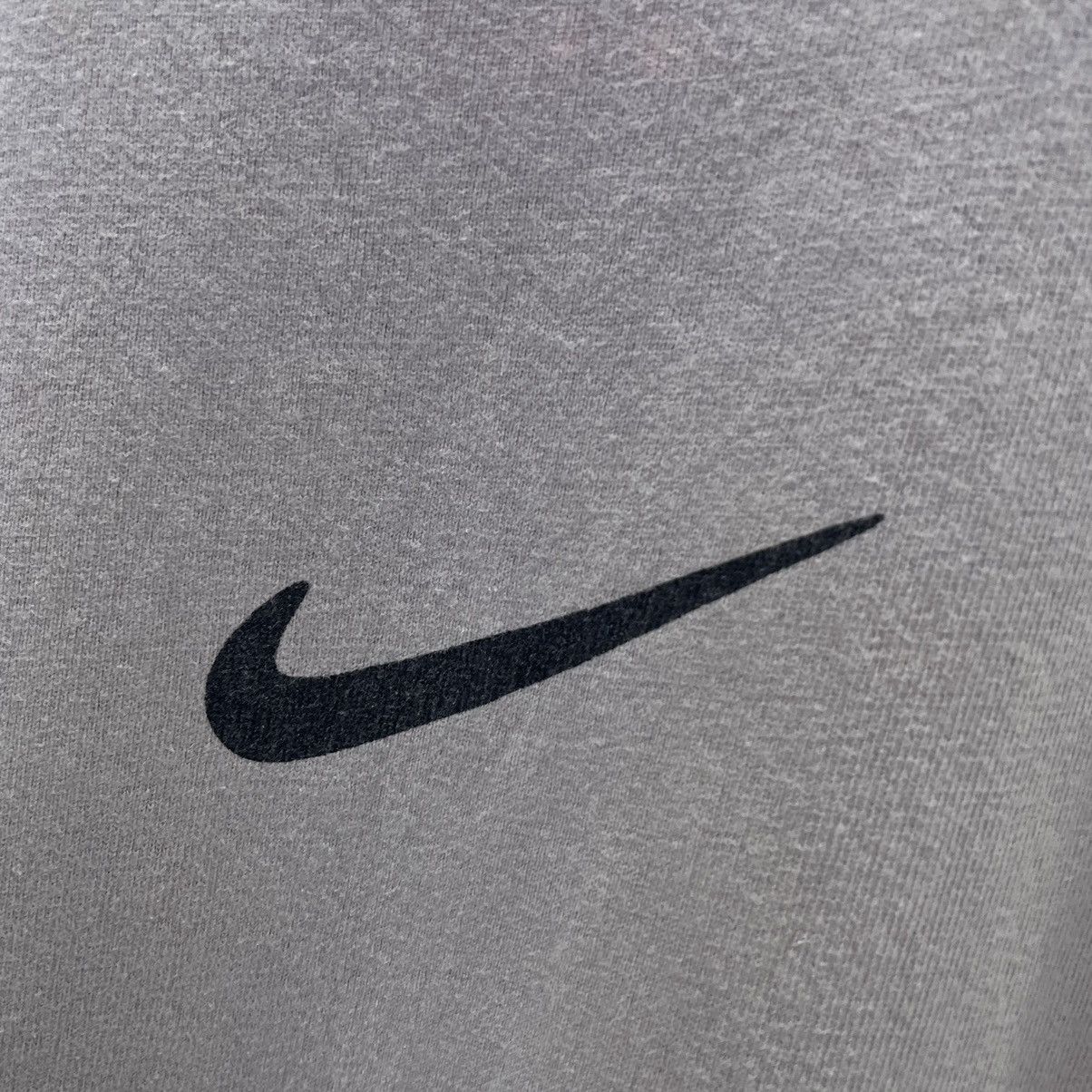 Nike × Vintage Vintage 90s Nike Center Swoosh Boot T Shirt Size US L / EU 52-54 / 3 - 6 Thumbnail