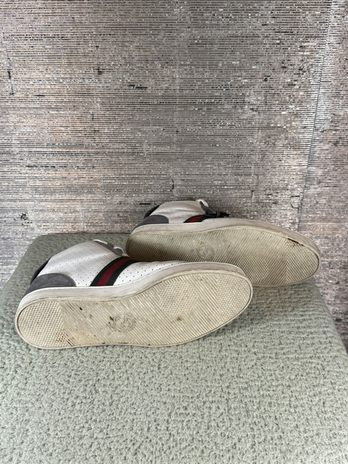 Gucci Gucci Leather High-top Sneaker Size US 10.5 / EU 43-44 - 5 Thumbnail