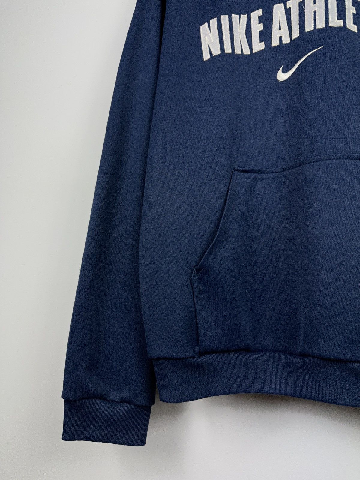 Nike × Vintage Vintage Y2K Nike Athletic Embroidery Logo Distressed Hoodie Size US S / EU 44-46 / 1 - 9 Thumbnail
