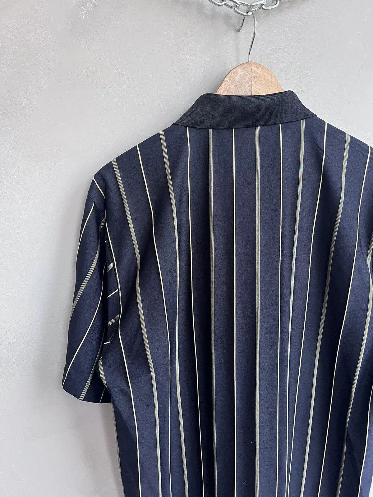 Yves Saint Laurent VINTAGE 90s silk Yves Saint Laurent polo T shirt old money Size US XL / EU 56 / 4 - 10 Thumbnail