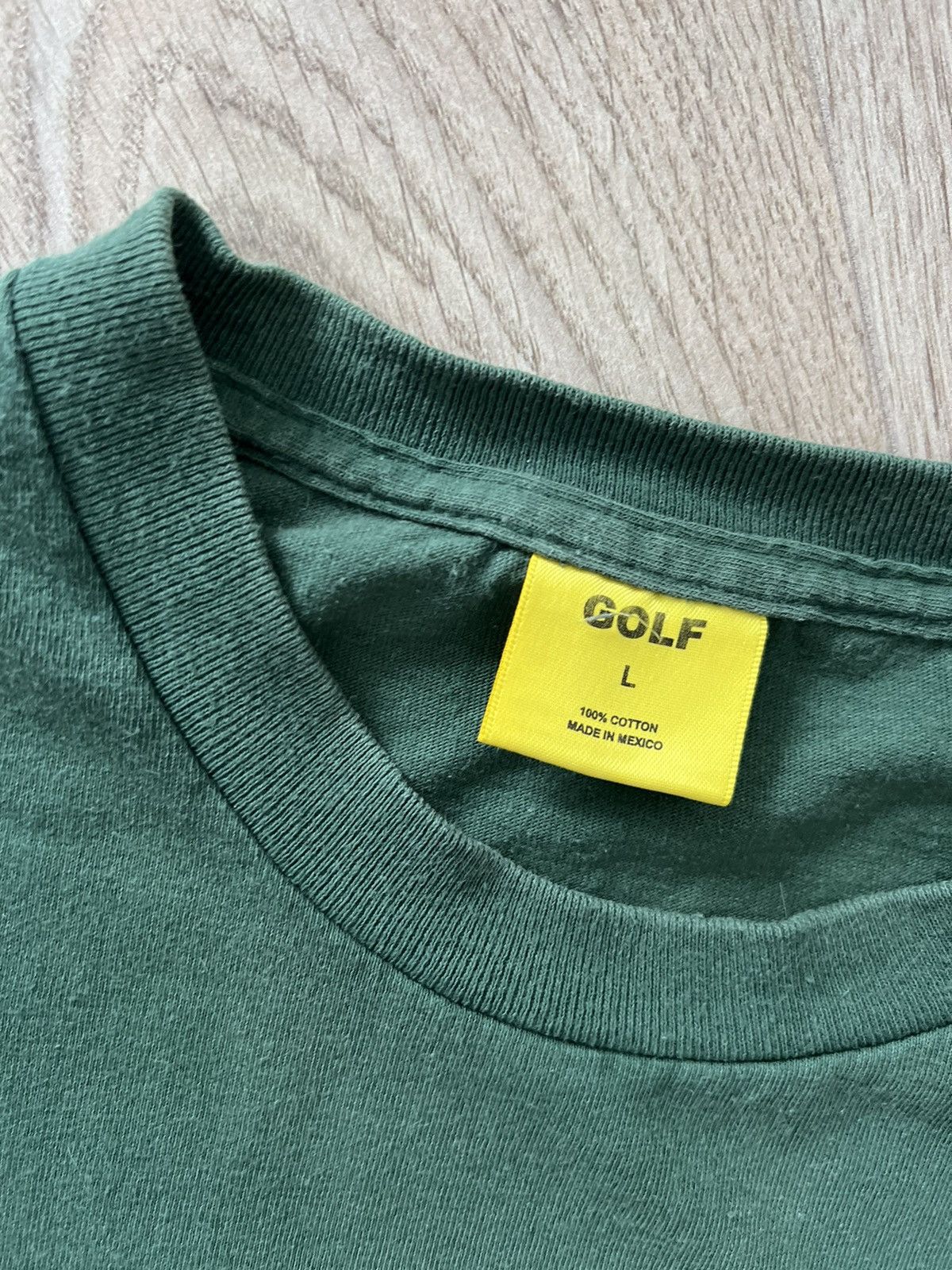 Golf Wang × Golf le Fleur Golf Wang Eye Green Tee Rare Size US L / EU 52-54 / 3 - 4 Thumbnail