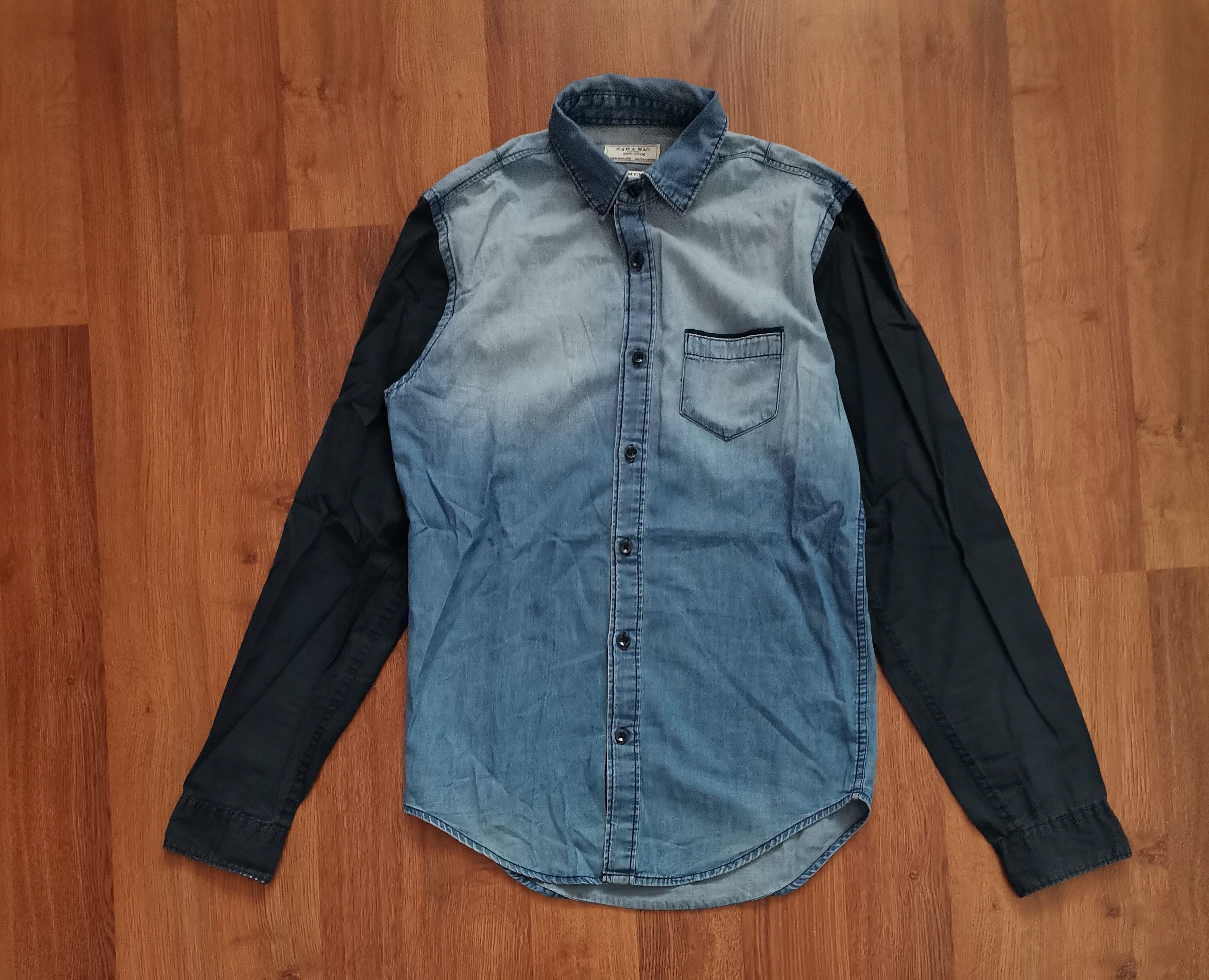Zara Zara 2 Tone Shirt Size US S / EU 44-46 / 1 - 1 Thumbnail